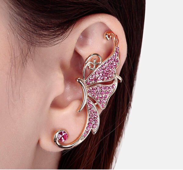 Butterfly Ear Cuff Earring - Clip on